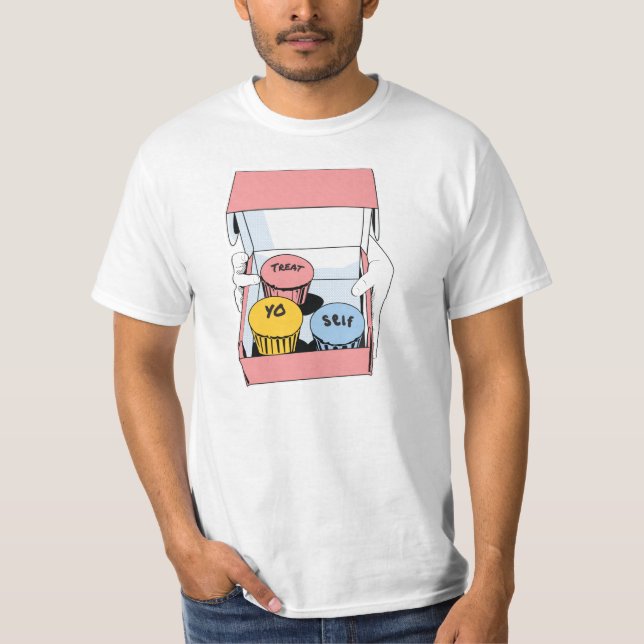T-shirt Traitez-vous vous-même (Devant)