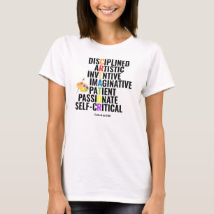 T-shirt Traits d'un artiste