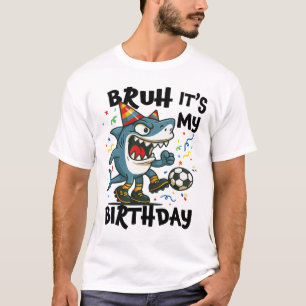 T-shirt Tralalero Tralala Joueur de football italien Brain