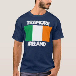 T-shirt Tramore, Irlande avec drapeau irlandais