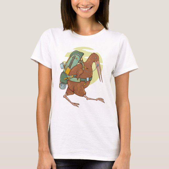 T-shirt Tramping de Kiwi (Devant)