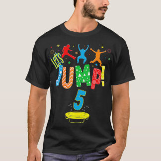 T-shirt Trampoline 8e Bounce Anniversaire tenue de fin d'a