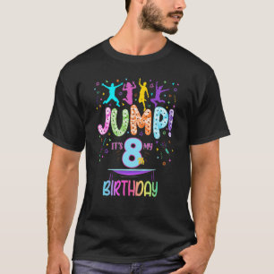 T-shirt Trampoline Bounce Anniversaire Fille Jumping Matc
