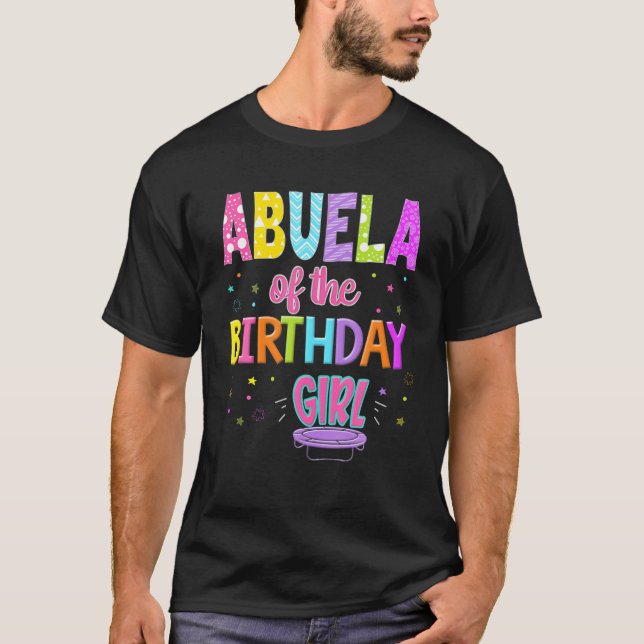 T-shirt Trampoline Bounce Anniversaire Groupe de jumelage (Devant)