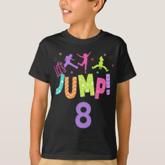 T-shirt Trampoline Bounce Anniversaire Outdoor Party The