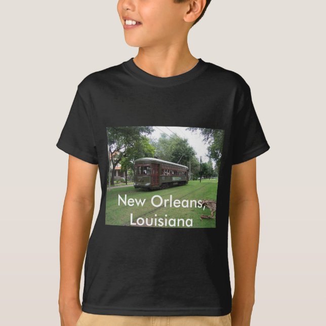 T-shirt Tramway de la Nouvelle-Orléans (Devant)