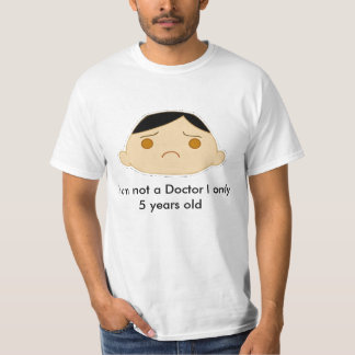 T-shirt Tran, Docter est un docter, je ne suis pas un