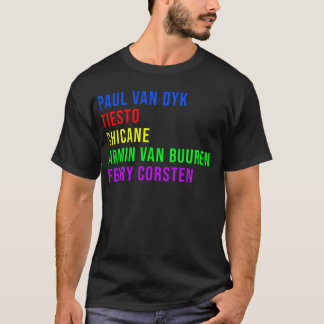 T-shirt Trance Legends Music
