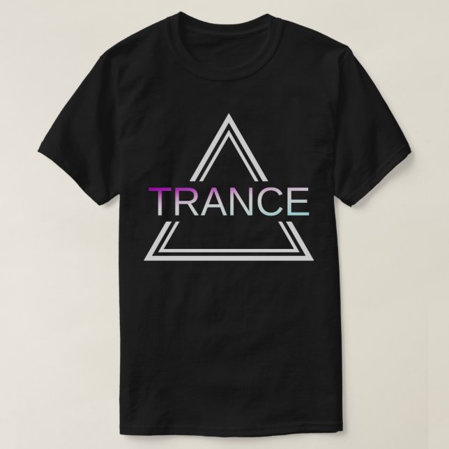 T-shirt Trance Techno Party EDM Festival Goa Electro Rave (Design devant)