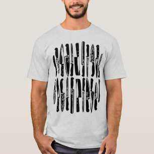 T-shirt Tranché et découpé - Noir