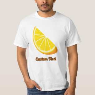 T-shirt tranche orange