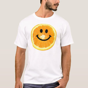 T-shirt Tranche orange
