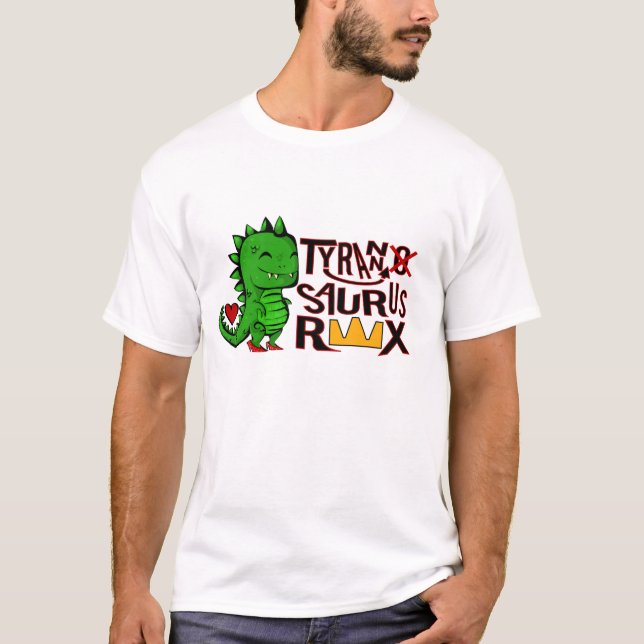 T-shirt Tranny Saurus Rex (Devant)