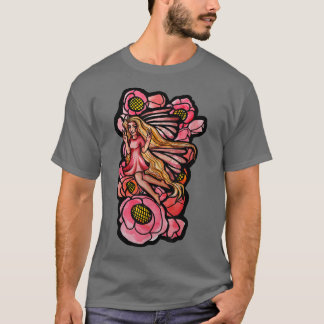T-shirt Tranquille Fée Tranquille Fée Jardin Populaire