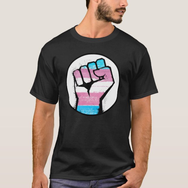 T-shirt Trans Pride (Devant)