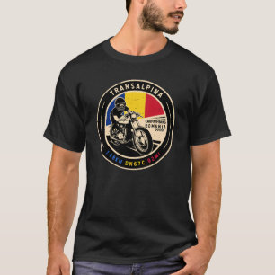 T-shirt Transalpina Roumanie Motorcycle