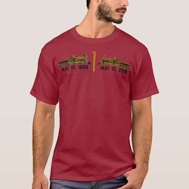 T-shirt Transcontinental Railroad (Devant)