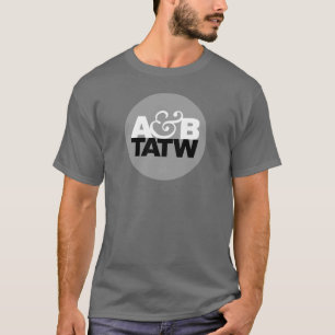 T-shirt Transe autour du monde (gamme de gris)