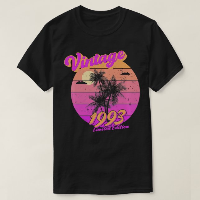 T-shirt Transfert vintage de 1993 (Design devant)