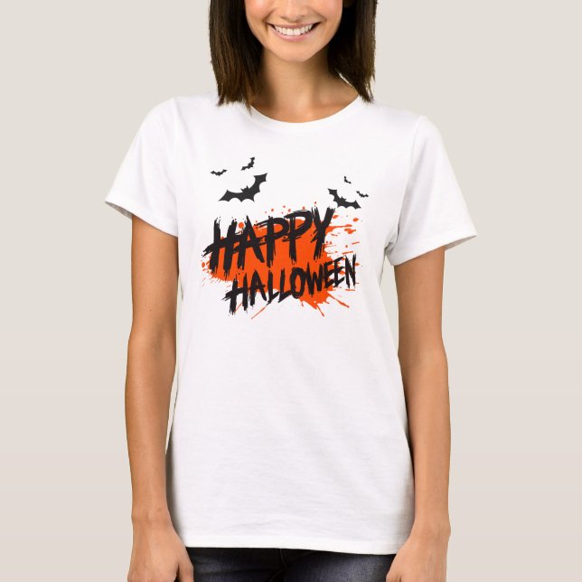 T-shirt Transform Your Halloween Style  (Devant)