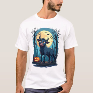 T-shirt Transformation du loup-garou de vache