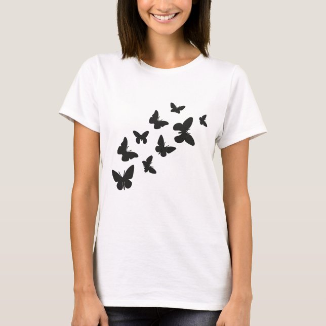 T-shirt Transformation Fluttering_ Papillon (Devant)