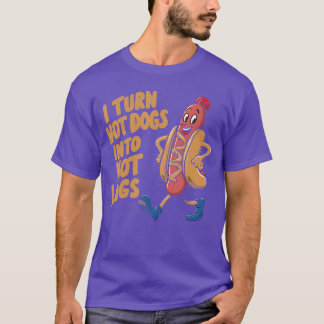 T-shirt Transformez les Hotdogs en Hot Logs famille