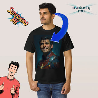 T-shirt Transformez-vous ou n'importe qui en un caractère