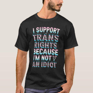 T-shirt Transgenre Ally Trans Fierté Flag Support Shirt LG