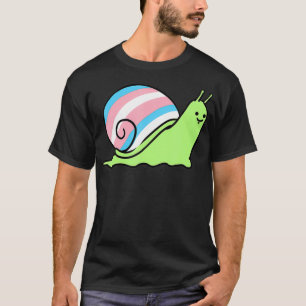 T-shirt Transgenre d'escargot de la fierté trans