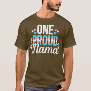 T-shirt Transgenre Fière Mama Transgenre Maman LGBT Ally P