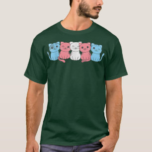T-shirt Transgenre Flag Pride LGBTQ Chats Transgenre chat