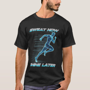 T-shirt Transpire Maintenant Brille Plus Tard Motivation d