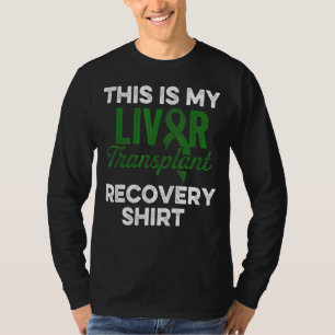 T-shirt Transplant de foie Survivant Funny Organ Guerrier