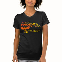 Transplant guerrier - Comme un Phoenix I Rise T-sh