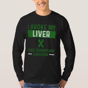 T-shirt Transplant le foie Survivant Loyal Organ Warrior