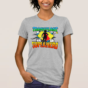 T-shirt Transplant Superhero Transplant Récipiendaire de t