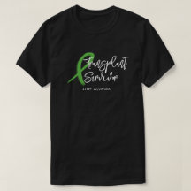 Transplant Survivor Green Ribbon tendance personna