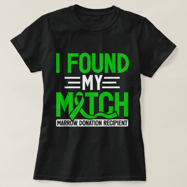 T-shirt Transplantation de la moelle osseuse Match Bénéfic (Design devant)