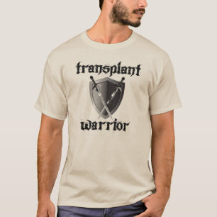 T-shirt Transplanter le guerrier/bouclier