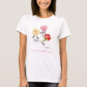 T-shirt Transportant tout mon amour pour toi