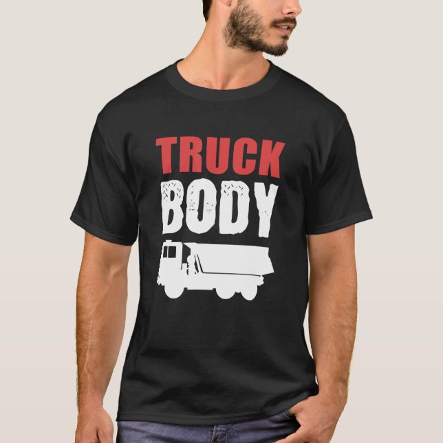 T-shirt Transporteur de corps de camion (Devant)