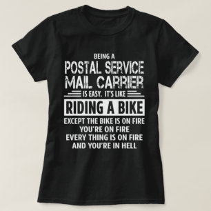 T-shirt Transporteur de courrier de service postal