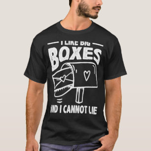 T-shirt Transporteur de courrier Retraité Employé de poste