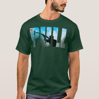 T-shirt Trap Clay Shotgun Sporting 1