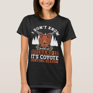 T-shirt Trappe de coyote et chasse de coyote