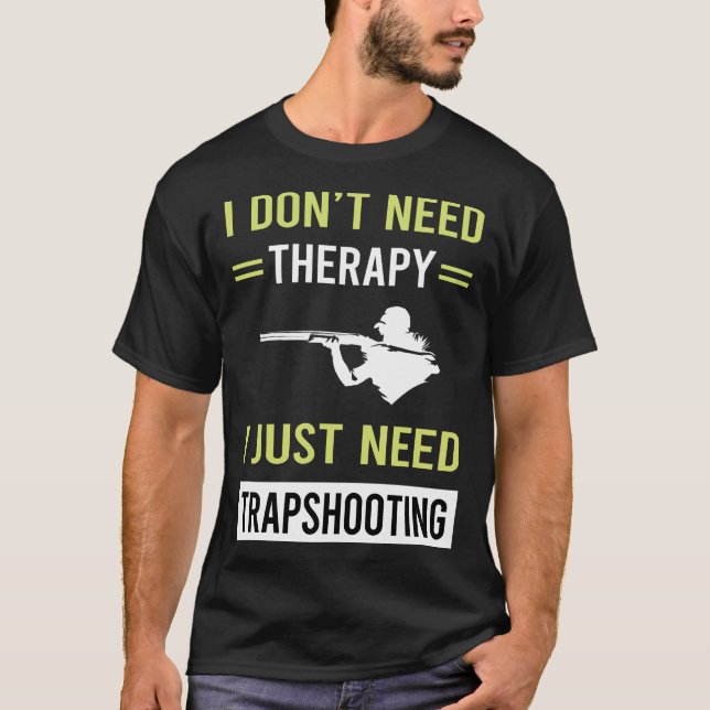T-shirt Trapper Trap Trap Argile Cible Tir (Devant)