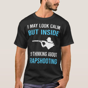 T-shirt Trapper Trap Trap Argile Cible Tir