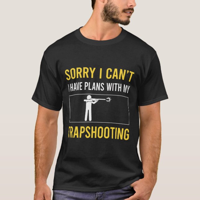 T-shirt Trapper Trap Trap Argile Cible Tir (Devant)