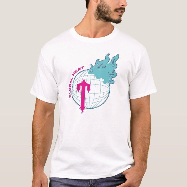 T-shirt Trapstar de la chaleur mondiale Retour du capot (Devant)